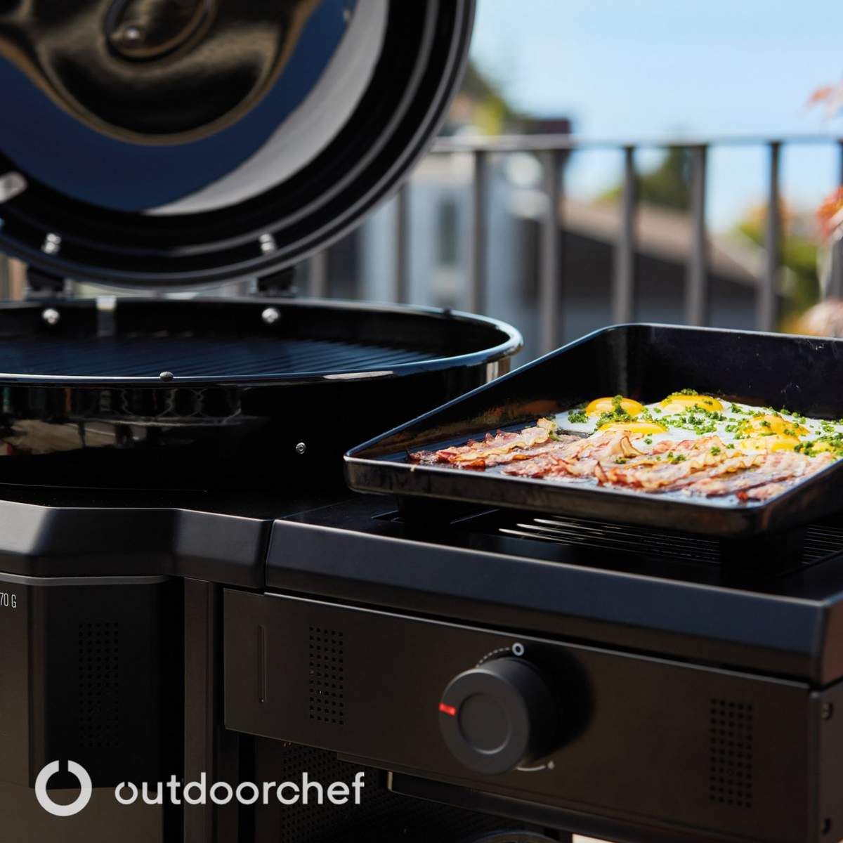 Barbecue sferico Outdoorchef Davos 570 G Pro Bz 11kg a gas ODC 18.128.81 - immagine 9