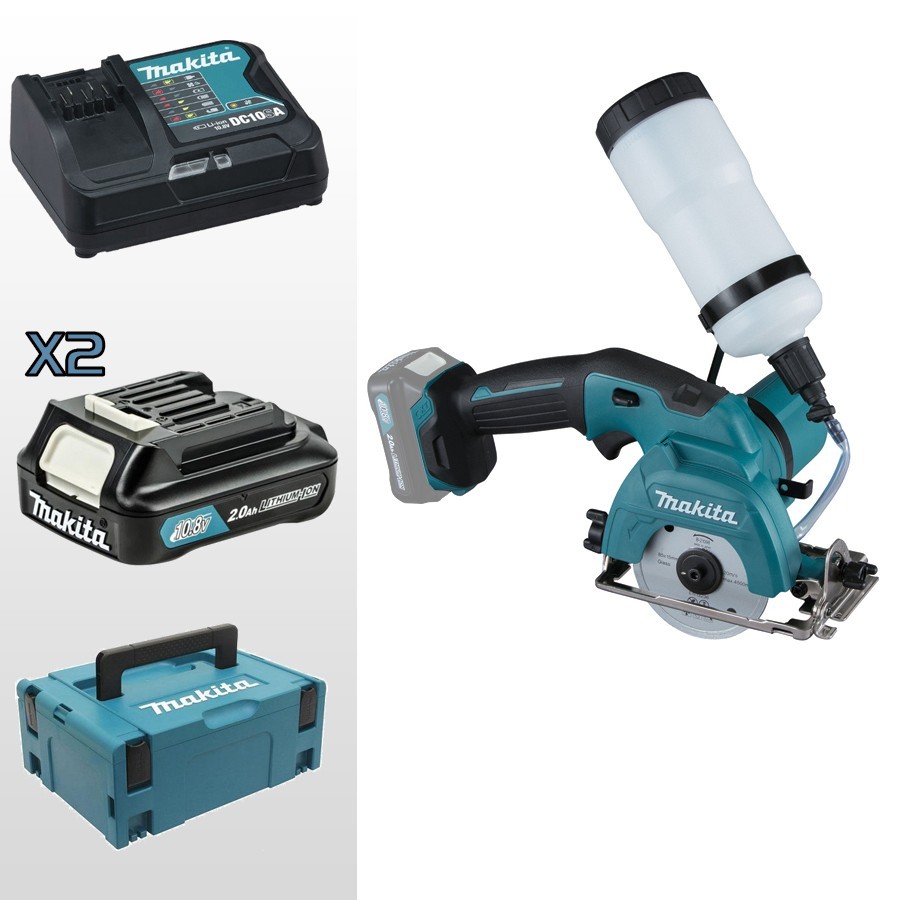 MAKITA SEGA DIAM. 10.8V 85 mm CERAMICA-VETRO mod. CC301DSAJ
