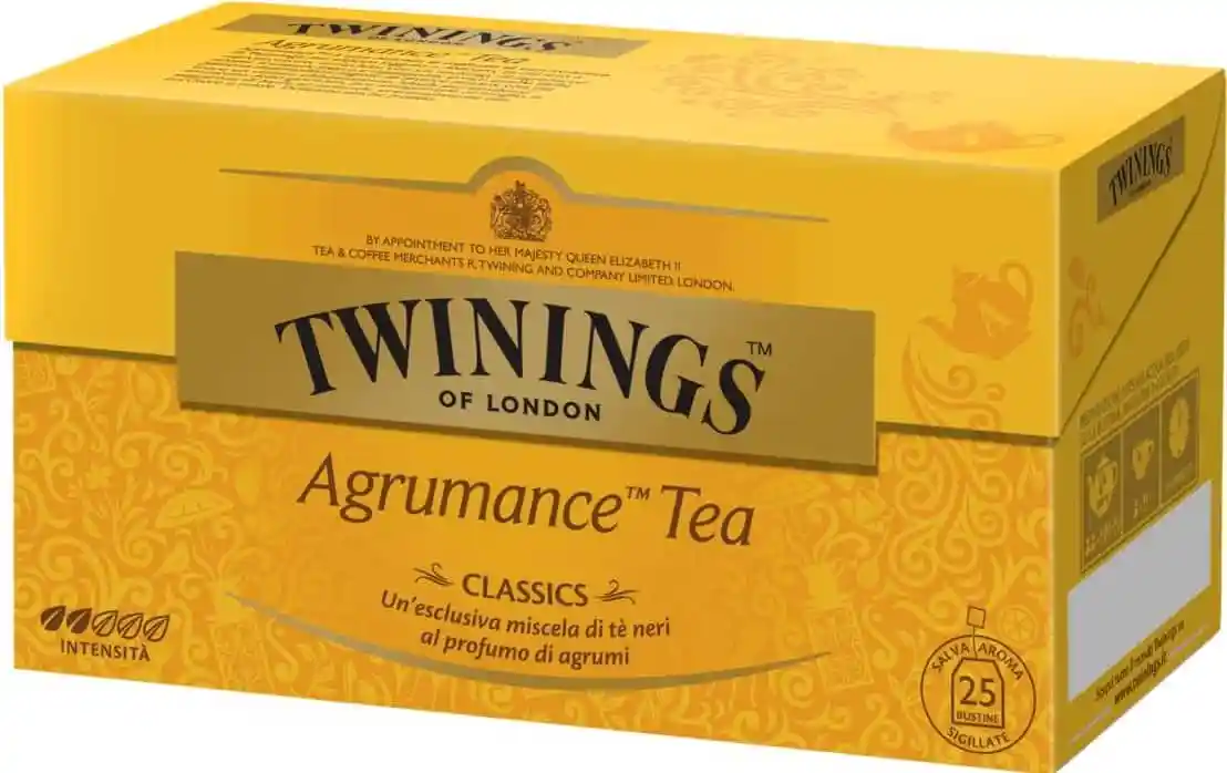 TWININGS TE’ NERO AGRUMANCE 25 BUSTINE