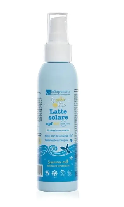 Latte solare SPF 20 – Media protezione La Saponaria - immagine 2