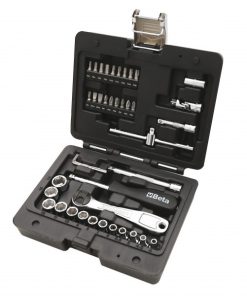 Beta SET CHIAVI A BUSSOLA 42 PZ. mod. 903E/C42 ATTACCO 1/4″ KIT NUOVO IN SCATOLA