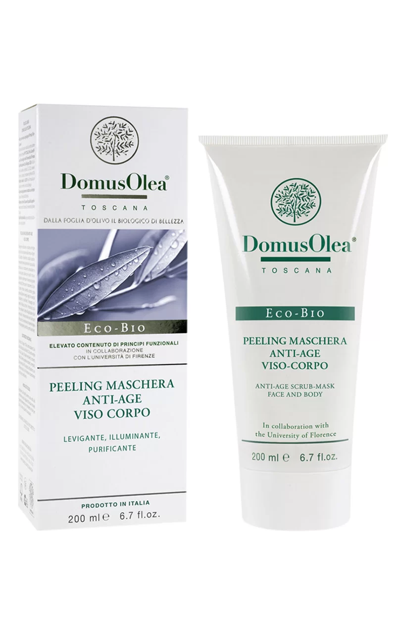 Peeling Maschera Anti Age Viso Corpo 200ml Domus Olea