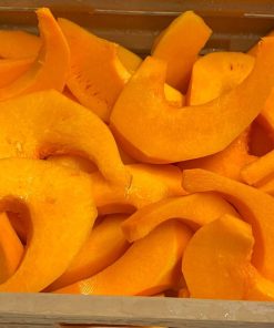 Zucca rossa pulita( cubetti/fette)