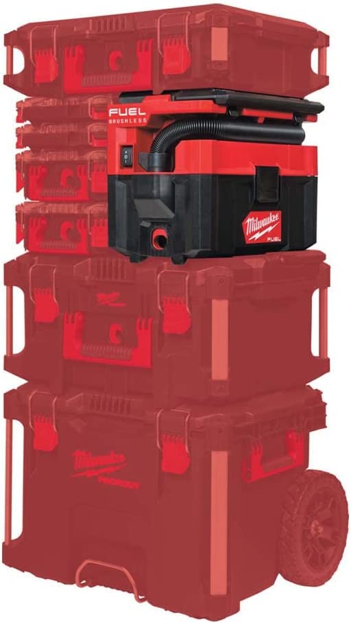 Milwaukee ASPIRATORE SOLIDI E LIQUIDI M18 FUEL PACKOUT M18FPOVCL-0 ART. 4933478187 - immagine 6