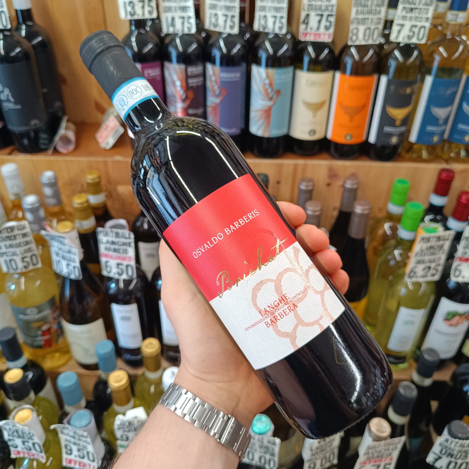 OSVALDO BARBERIS PIEMONTE BARBERA ACCIAIO - immagine 2