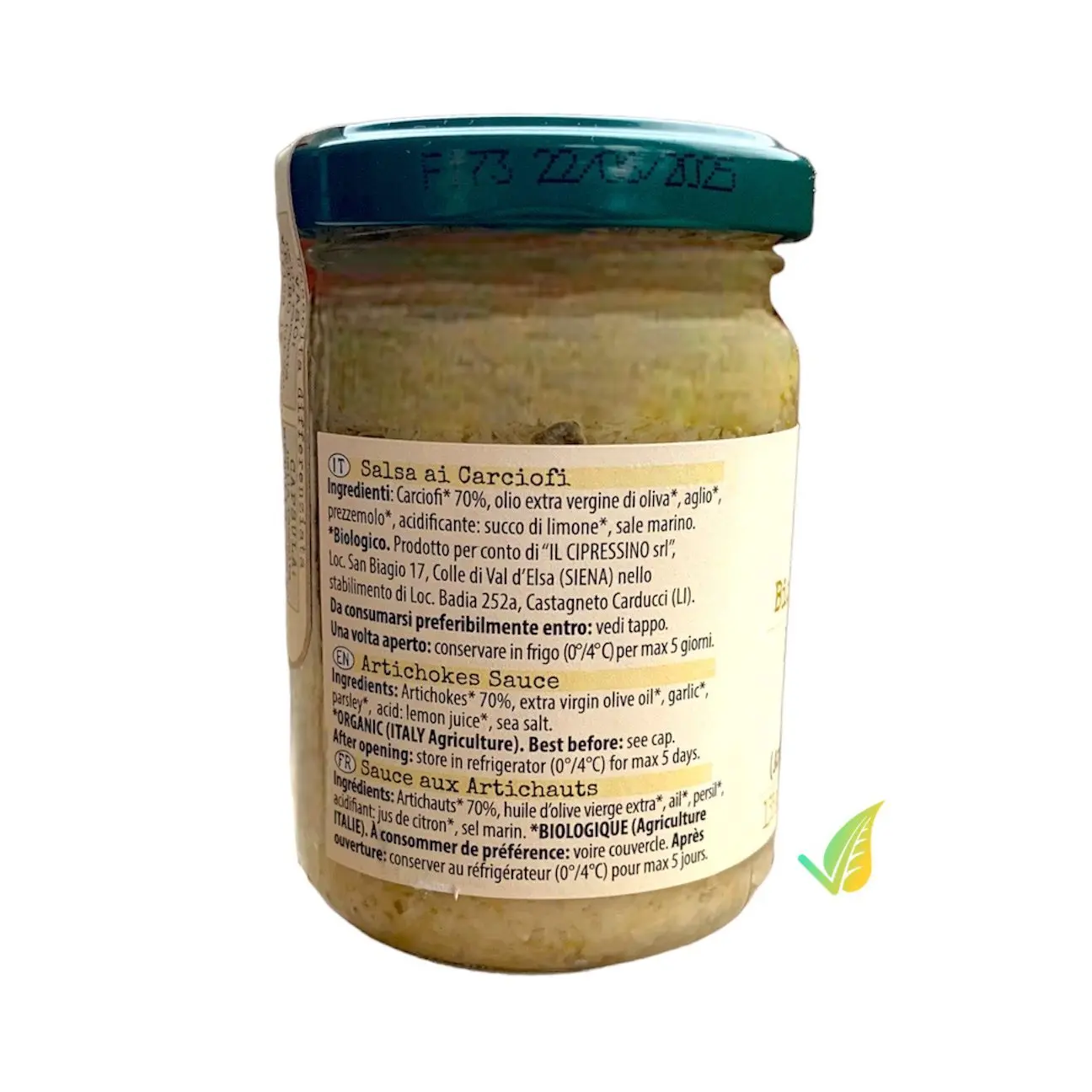 Bruschetta ai Carciofi Biologico 135g - immagine 4