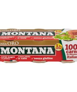 Carne MONTANA in gelatina linea Oro 3x90gr