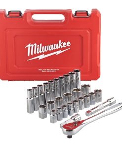 Milwaukee SET 28 PEZZI CRICCHETTO BUSSOLE 1/2″ ART. 4932471864