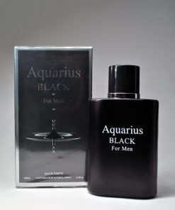 AQUARIUS BLACK FOR MEN EAU DE TOILETTE 100 ML EQUIVALENTE ACQUA DI GIO’ PROFUMO