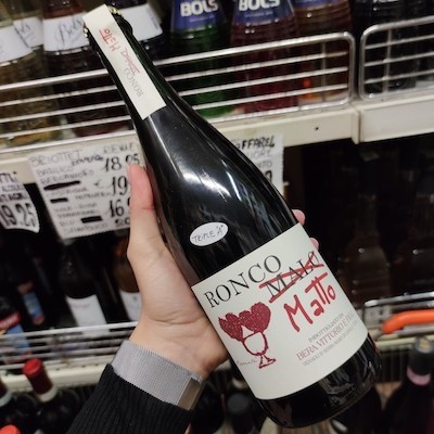 Bera Ronco Matto Metodo Ancestrale Vino Triple A