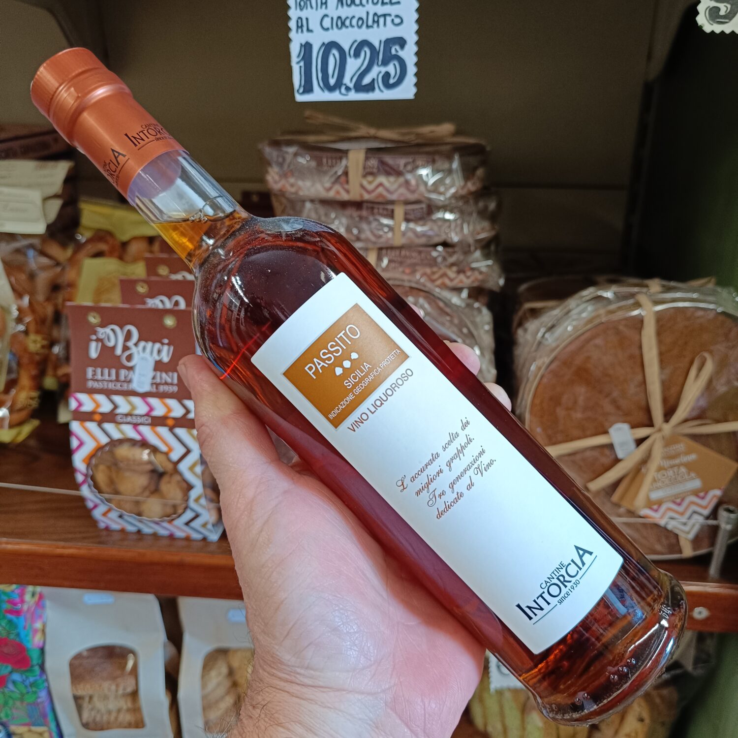 Intorcia Passito Sicilia Vino Liquoroso