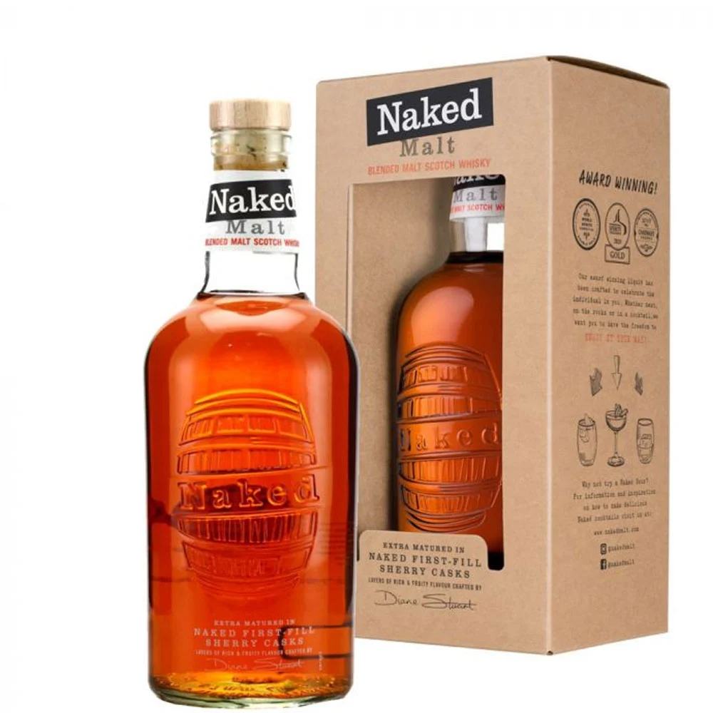 Whisky Naked Malt Grouse cl 70 Astucciato - immagine 2
