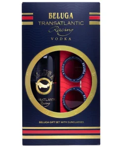 Vodka Beluga Transatlantic Racing + Occhiali cl 70 Astucciato