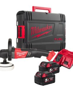 Milwaukee M18FAP180-502X LEVIGATRICE LUCIDATRICE 18V 2 BATTERIE 5.0AH VALIGIA