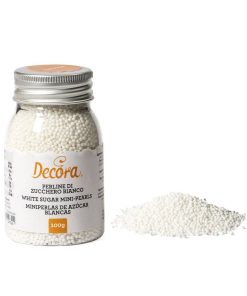 Perline di Zucchero Bianco – Decora