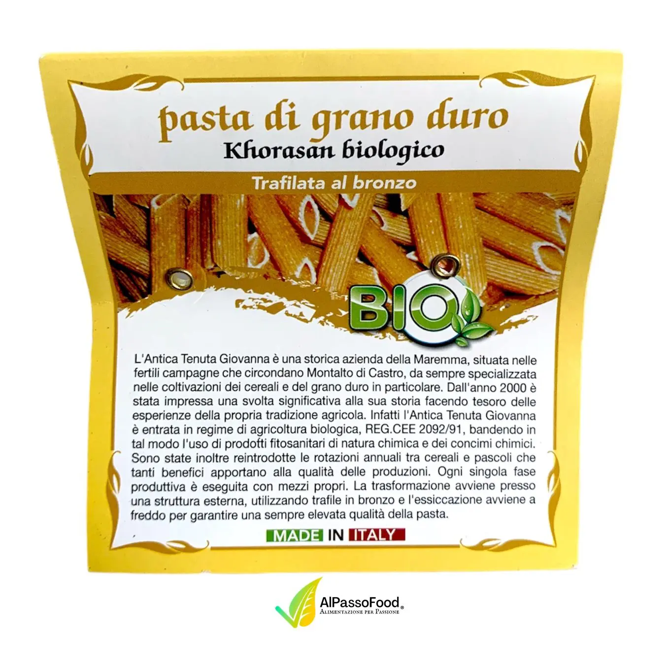 Gnocchetti di Khorasan Biologico 500g - immagine 4