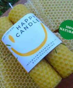 Candela in pura cera d’api