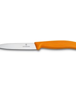 Coltello Spelucchino Victorinox – Lama Lunga Liscia arancione