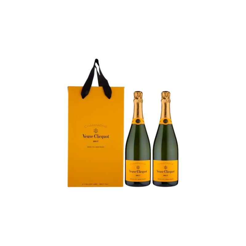Veuve Clicquot Brut Champagne 2 Bottiglie con Astuccio - immagine 2