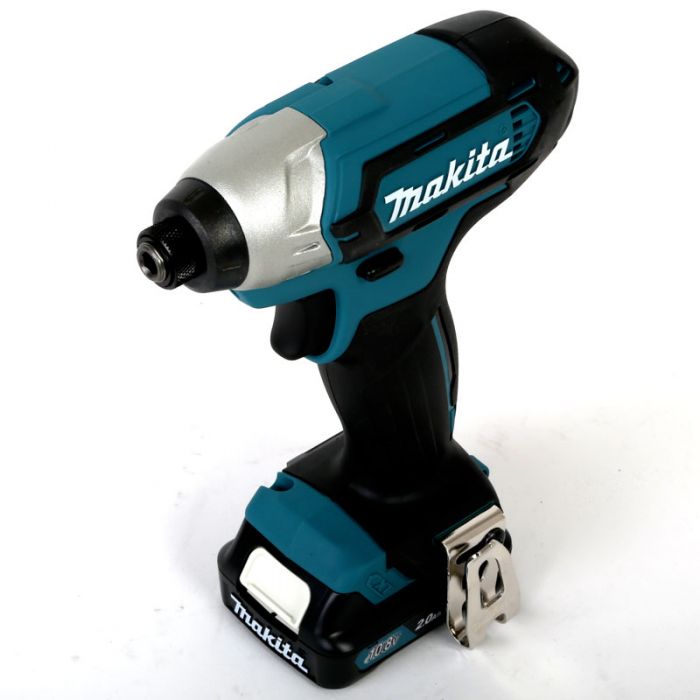 Makita CLX228SAX2 KIT TRAPANO AVVITATORE A IMPULSI 10,8V 2Ah 3 BATTERIE ACCESSORI INCLUSI - immagine 8