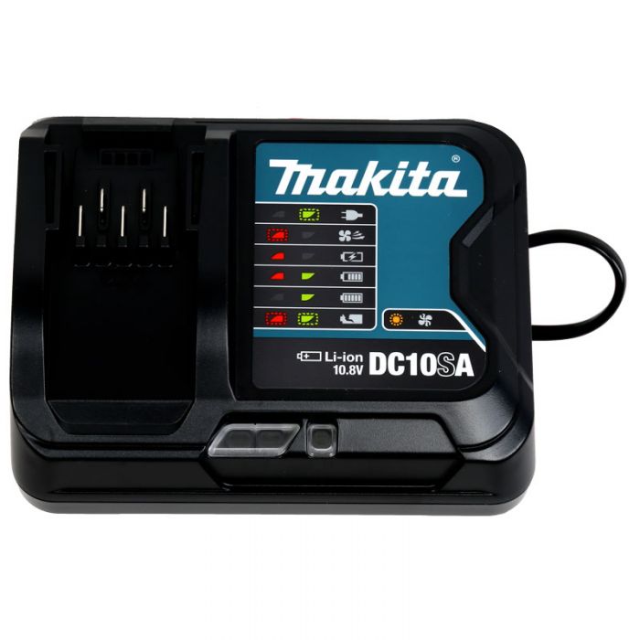 Makita CLX228SAX2 KIT TRAPANO AVVITATORE A IMPULSI 10,8V 2Ah 3 BATTERIE ACCESSORI INCLUSI - immagine 5
