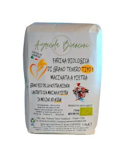 Farina di Grano Tenero Macinata a Pietra Tipo 1