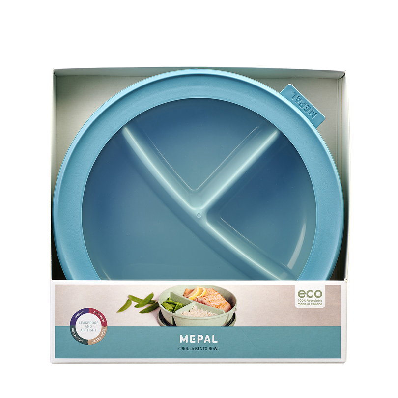 Bento Bowl “Cirqula” con 3 scomparti (ml 250 + 250 + 500) - immagine 3