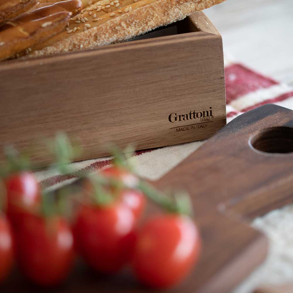 Grattoni Box Rettangolare in legno di Noce - immagine 6