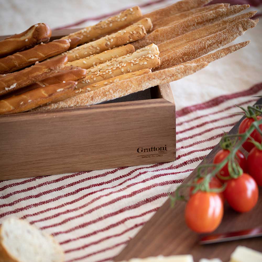 Grattoni Box Rettangolare in legno di Noce - immagine 7