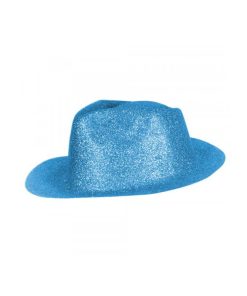 Cappello Blu Trilby