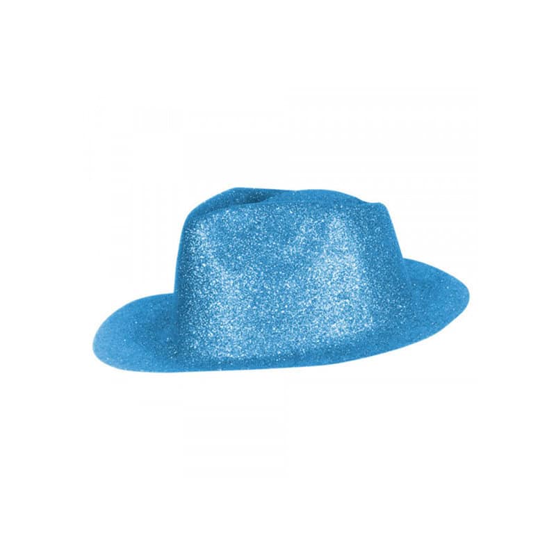 Cappello Blu Trilby