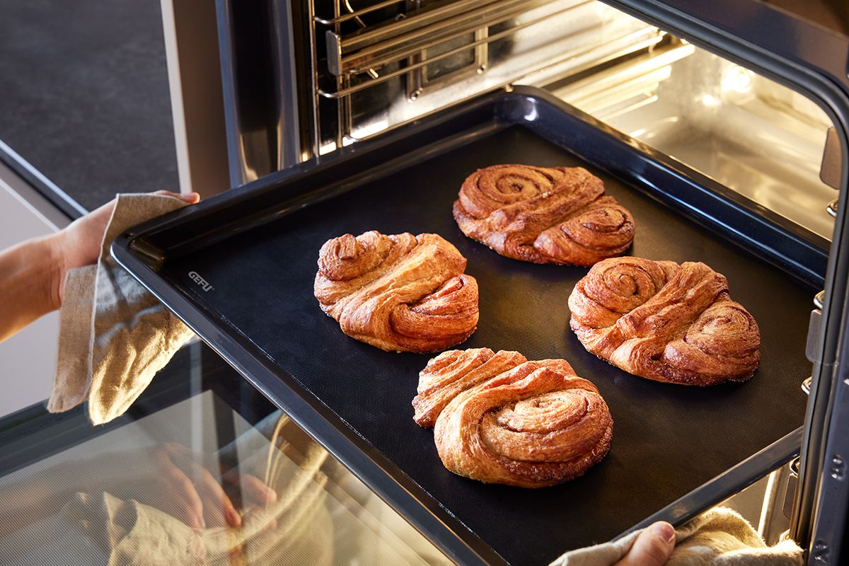 Carta Forno Ecologica Riutilizzabile a lunga durata cm 44×39 (2 pz) – “Agen” Gefu - immagine 4