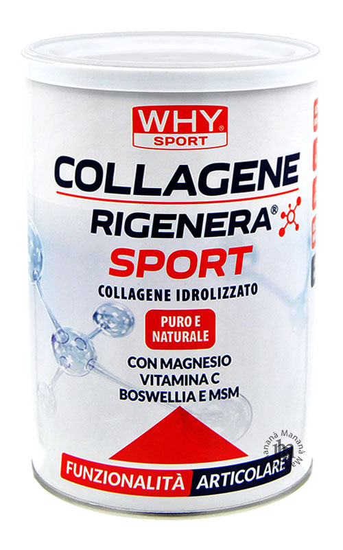 Why Sport Collagene Rigenera Sport Gusto Neutro 336 g. - immagine 2
