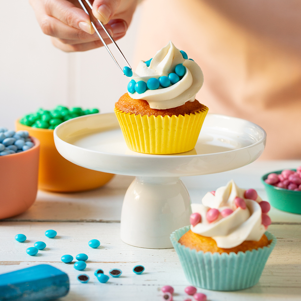 Decorazioni di Cioccolato al Latte – viola - immagine 5