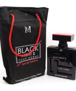 BLACK NIGHT II POUR HOMME EAU DE TOILETTE 100 ML EQUIVALENTE BLACK AFGANO DI NASOMATTO