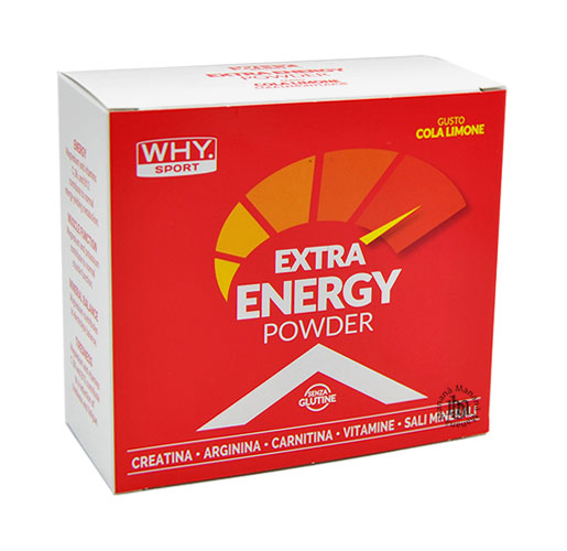 Why Sport Extra Energy Powder 20 X 10 g. - immagine 2