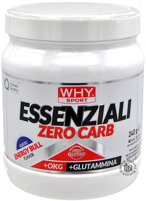 Why Sport Essenziali Zero Carb Energy Bull 240 g. - immagine 2
