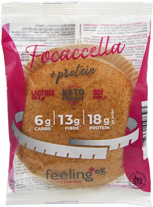 FeelingOK Focaccella + Protein 80 g. - immagine 2