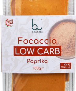 Bewheat Focaccia Low Carb Paprika 150 g.