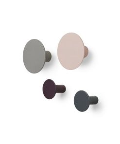 Blomus Ponto Set 4 Ganci da parete