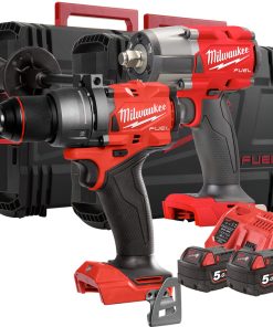 Milwaukee KIT 18V TRAPANO + AVVITATORE M18FPP2F3-502X FUEL
