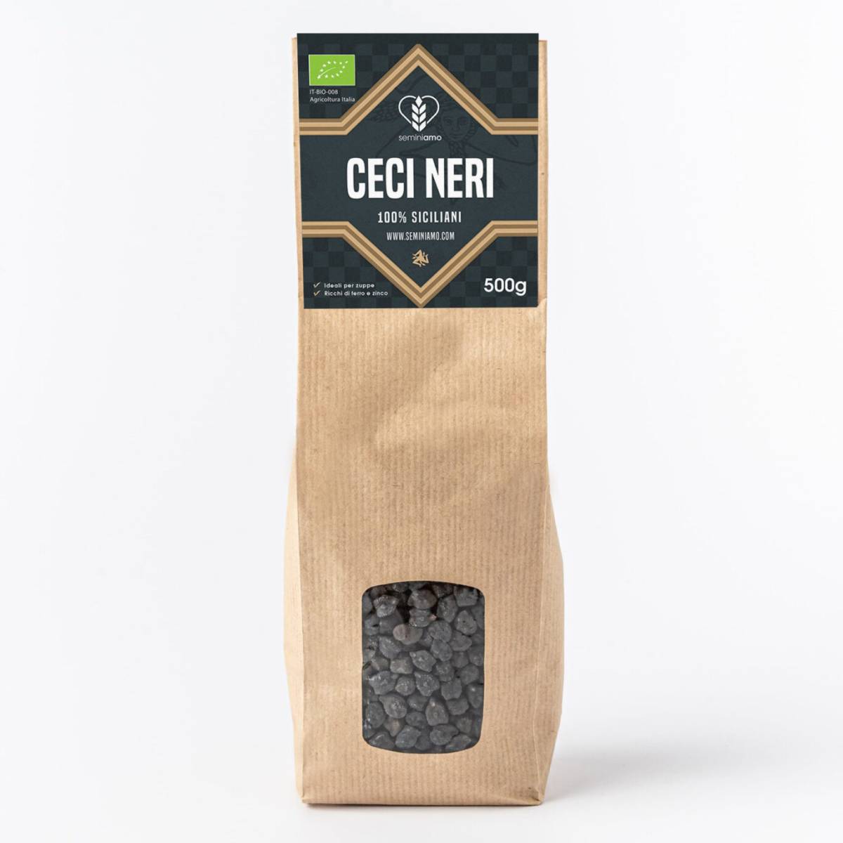 Ceci neri siciliani bio - immagine 2