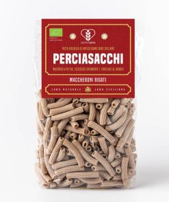 Maccheroni Perciasacchi bio macinata pietra
