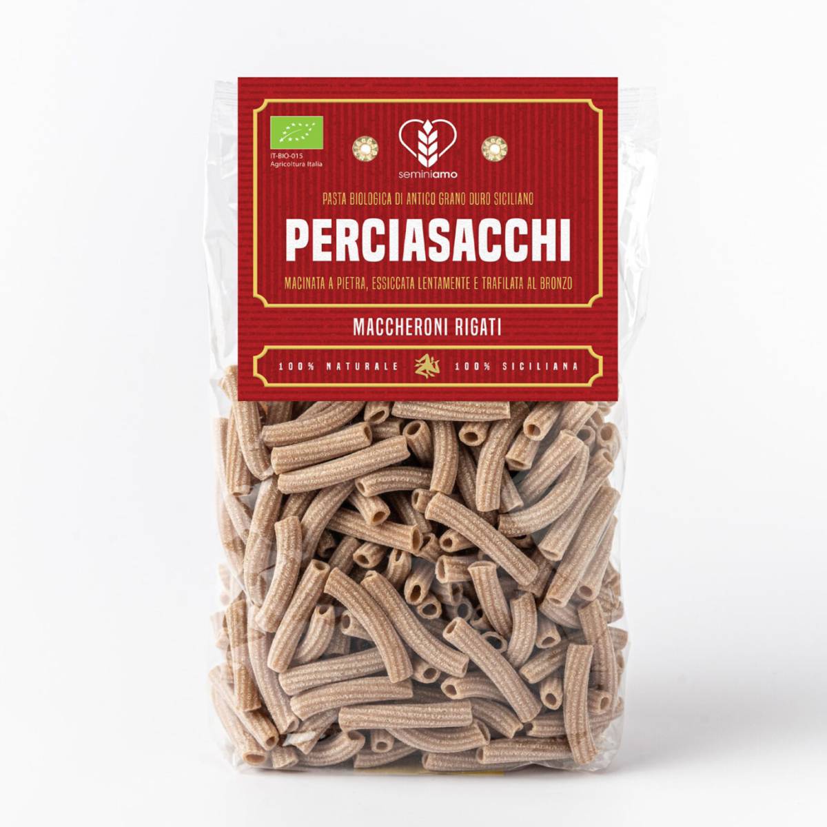Maccheroni Perciasacchi bio macinata pietra - immagine 2