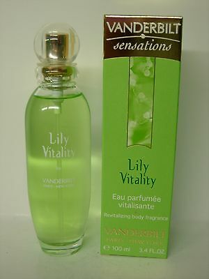 VANDERBILT SENSATIONS LILY VITALITY EAU PARFUMEE VITALISANTE 100 ML SPRAY - immagine 2