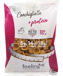 FeelingOK Pasta Low-carb Conchigliette + Protein 50 g.