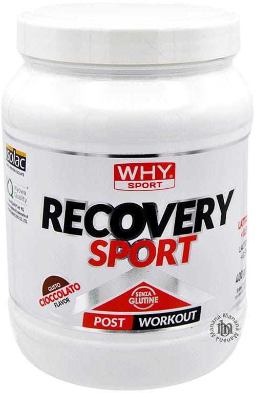 Why Sport Recovery Sport Gusto Cioccolato 400 g. - immagine 2