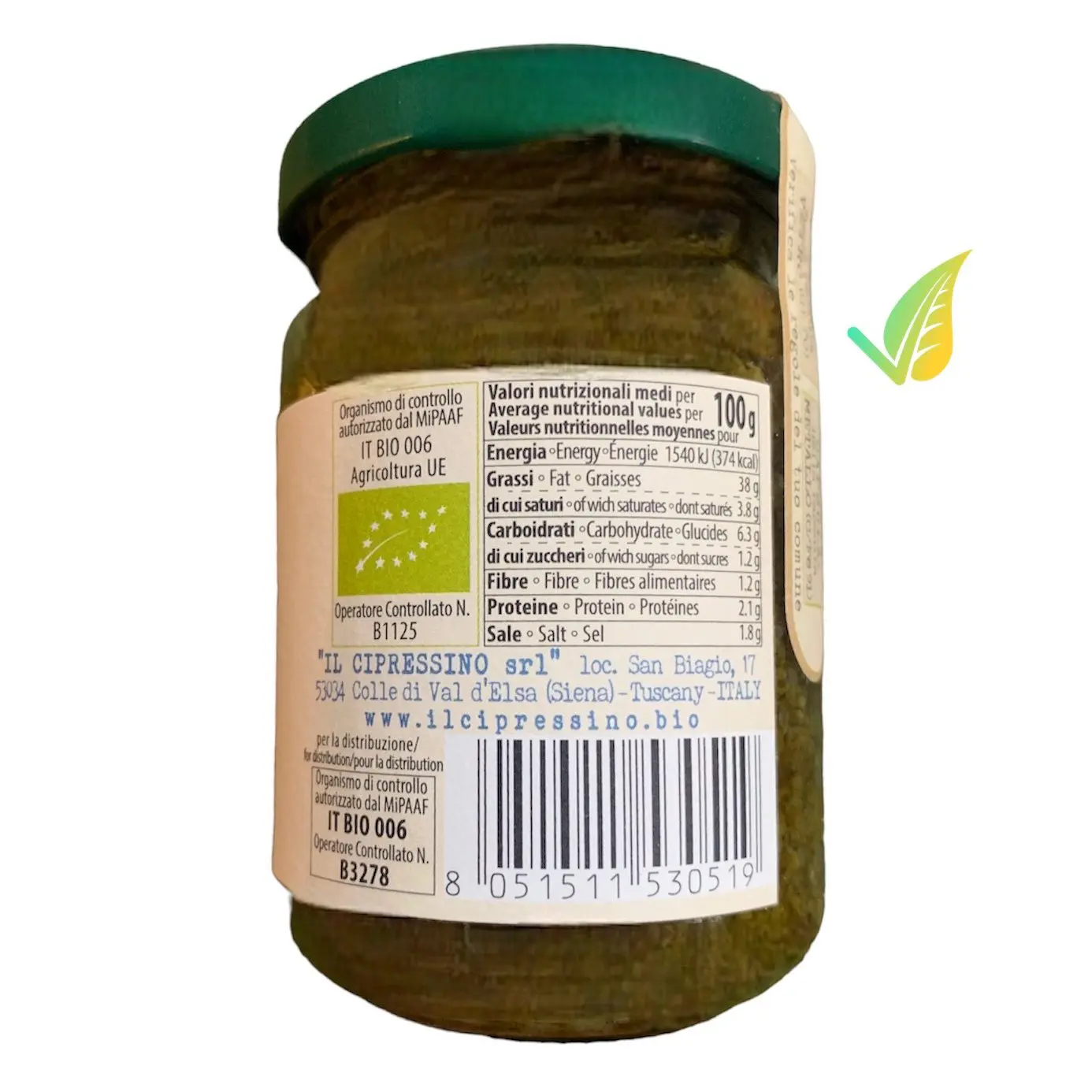 Pesto di Rucola Biologico 130g - immagine 4