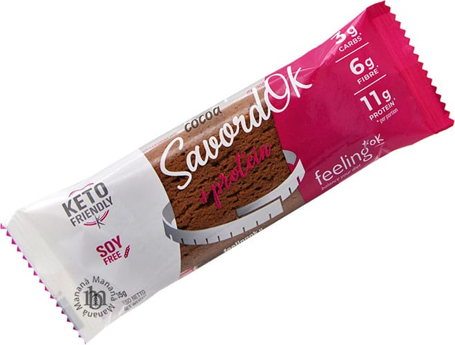 FeelingOK SavordOk Cacao + Protein 35 g. - immagine 2