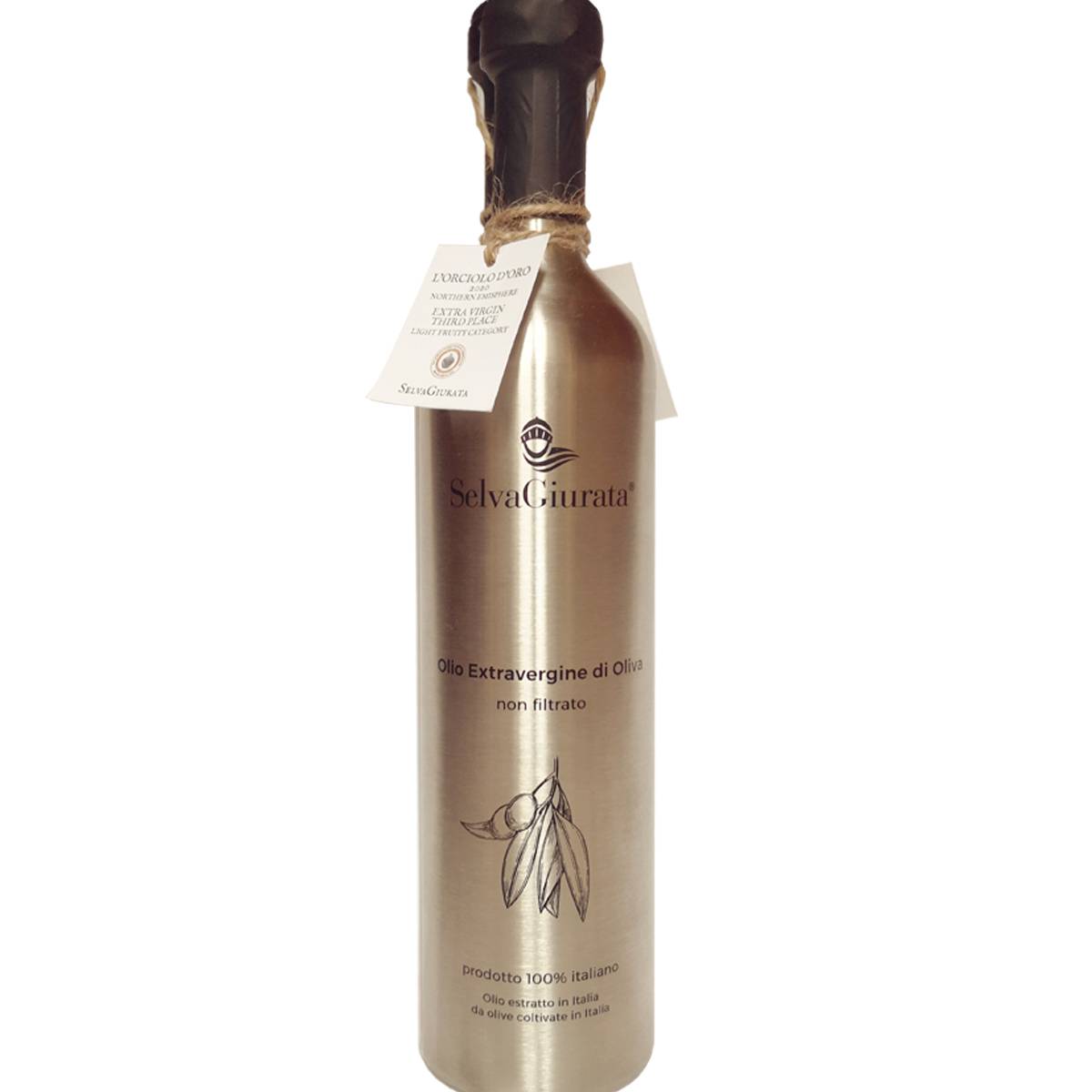 Olio Extra Vergine di Oliva in Acciaio - immagine 2